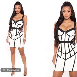 Peek-a-boo Bodycon Dress